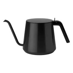 Stelton Cafeteras Y Cafeteras De Émbolo<Hervidor de agua Nohr gooseneck 1 l, Black metalic Negro