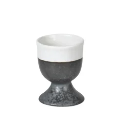 Broste Copenhagen Huevera Esrum, 6,5 cm NegroBlanco Clearance