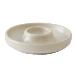 Tell Me More Huevera Granada Ø12 cm, Crema-beige Blanco New