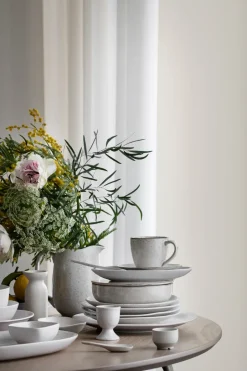 Broste Copenhagen Hueveras<Huevera Nordic Vanilla, Cream with grains BeigeBlanco