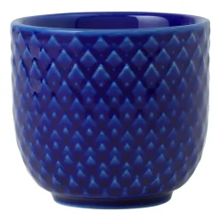 Lyngby Porcelæn Huevera Rhombe Ø5 cm, oscuro Azul Discount
