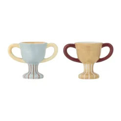 Bloomingville Hueveras<Huevera Trophy, 2 piezas, Azul
