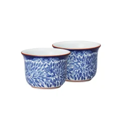 Rörstrand Hueveras Ostindia Floris pack de 2, -blanco Azul Online
