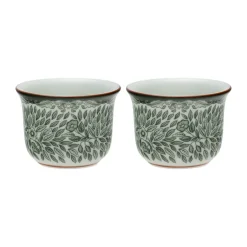 Rörstrand Hueveras Ostindia Floris pack de 2, Verde Hot
