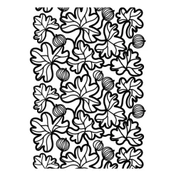 Arvidssons Textil Telas Por Metro|Hules Y Telas Plastificadas<Hule Krusbär, Negro-Blanco NegroBlanco