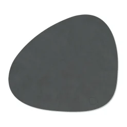 LIND DNA Manteles Individuales<Individual Nupo curve M, Anthracite Gris