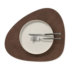 LIND DNA Manteles Individuales<Individual Nupo curve M, Dark brown Marrón