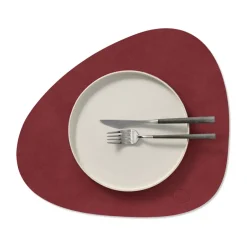 LIND DNA Manteles Individuales<Individual Nupo curve M, Red Rojo