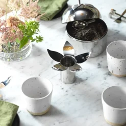 KLONG Infusor de té Blad, Acero inoxidable Plateado Best