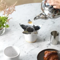 KLONG Infusor de té Blad, Acero inoxidable Plateado Best