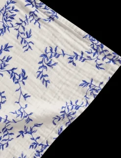 Garbo&Friends Jardim Muslin arrullo manta, 110x110 cm Azul Sale