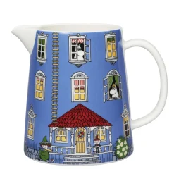 Moomin Arabia Jarra casa Mumin, 1 l AzulRojo Hot