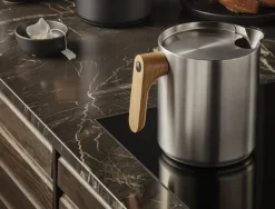 Eva Solo Cafeteras Y Cafeteras De Émbolo<Jarra de inducción Nordic kitchen 1 L, Acero cepillado Plateado