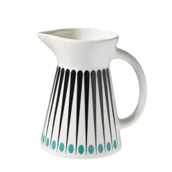 Superliving Jarra de leche Amanda, blanco-aqua AzulNegro Discount
