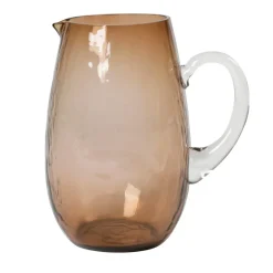 Broste Copenhagen Jarra Hammered, Marrón Clearance