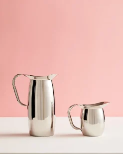 HAY Jarra Indian Steel Pitcher, Tall 0,92 L Plateado