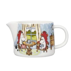 Moomin Arabia Jarras De Leche<Jarra Mumin Una tarde en el salón, 0,35 l MultiBlanco