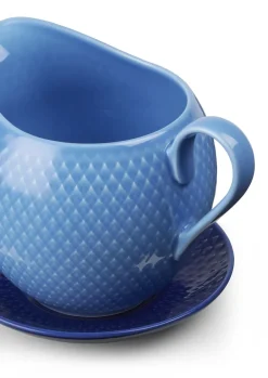 Lyngby Porcelæn Salseras<Jarra para salsa Rhombe 67 cl, Azul