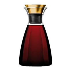 Eva Solo Jarra sin goteo 1 L, Latón-negro Color doradoTransparenteNegro