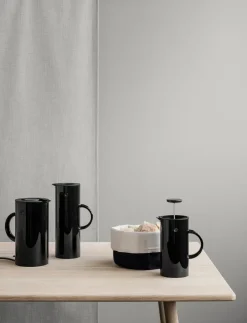 Stelton Jarra termo EM77 1 l, brillante Negro New