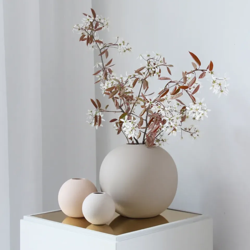 Cooee Design Jarrones<Jarrón Ball arena, 20 cm Beige