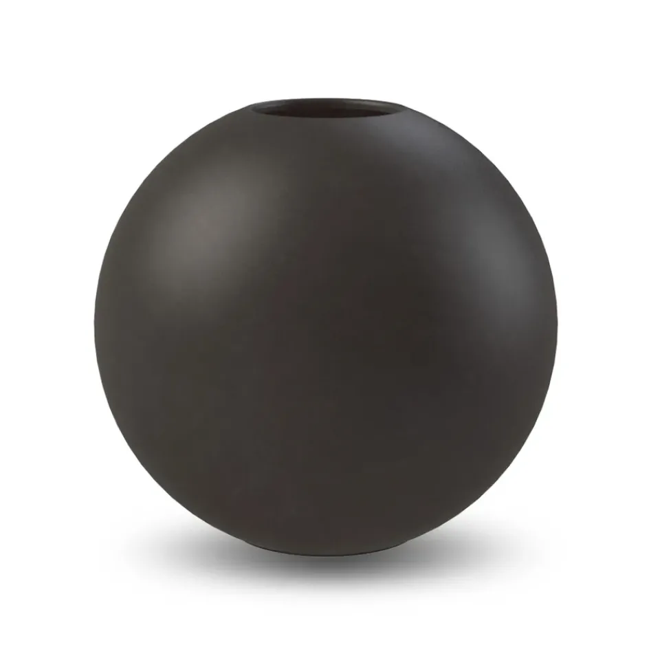 Cooee Design Jarrón Ball , 20 cm Negro Discount
