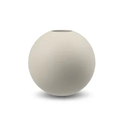 Cooee Design Jarrón Ball shell, 10 cm Gris Hot