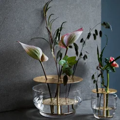 Fritz Hansen Jarrones<Jarrón Ikebana, Large Color dorado