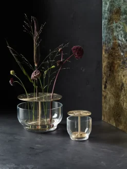 Fritz Hansen Jarrones<Jarrón Ikebana, Large Color dorado