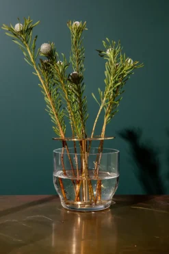 Fritz Hansen Jarrones<Jarrón Ikebana, Small Color dorado