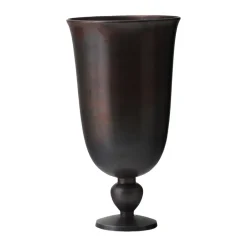 Audo Copenhagen Jarrones<Jarrón Pavot, Bronzed aluminium Marrón