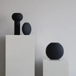 Cooee Design Jarrón Pillar 24 cm, Black Negro Clearance