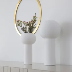 Cooee Design Jarrones<Jarrón Pillar 24 cm, White Blanco