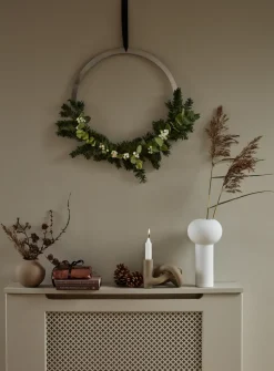 Cooee Design Jarrones<Jarrón Pillar 24 cm, White Blanco