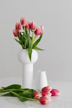 Cooee Design Jarrones<Jarrón Pillar 24 cm, White Blanco