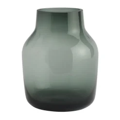 Muuto Jarrones<Jarrón Silent Ø15 cm, Dark Green Verde