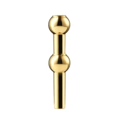 STOFF Jarrón Nagel, latón Color dorado