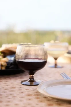 Sagaform Juego de 4 copas de vino Billi 35 cl, Marrón Best