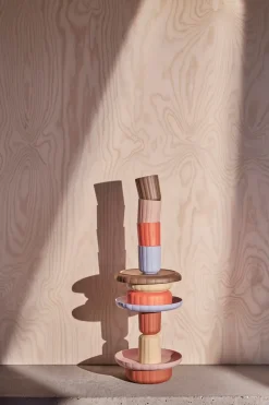 OYOY Tazas Infantiles|Tazas De Plástico<Juego de 2 tazas Pullo, Rose-apricot RosaNaranja