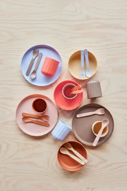 OYOY Juego de 2 tazas Pullo, Taupe-vanilla MarrónBeige Sale