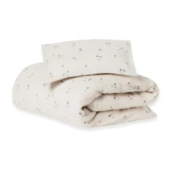 Garbo&Friends Ropa De Cama Infantil|Juegos De Funda Nórdica Y Almohada<Juego de cama junior Viola Muslin, 100x140 cm/40x60 cm Azul
