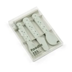 Done by deer Juego de cubiertos Happy Dots foodie 3 piezas, Green Verde Online