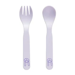 OYOY Cubiertos Infantiles<Juego de cubiertos para niños Pullo, Lavender Púrpura