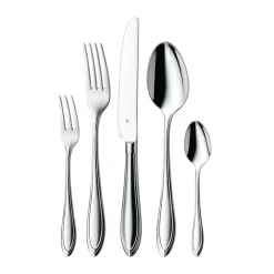 WMF Cuberterías Combinadas<Juego de cubiertos Verona cromargan brillante, 30 piezas Plateado