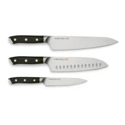 Markus Aujalay Juegos De Cuchillos De Cocina<Juego de cuchillos Markus Classic, 3 piezas Plateado
