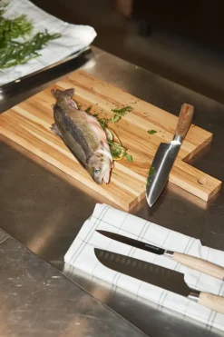 Nordwik Juegos De Cuchillos De Cocina<Juego de cuchillos de 3 piezas, Madera contrachapada Marrón