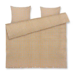 Juna Juego de funda nórdica Bæk&Bølge 220x220 cm, Azul claro-arena AzulBeige New