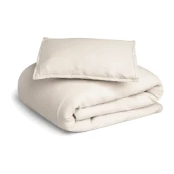 Garbo&Friends Ropa De Cama Infantil|Juegos De Funda Nórdica Y Almohada<Juego de funda nórdica Eggshell Muslin baby, 70x80 cm/28x35 cm Beige