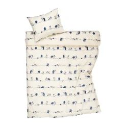 Moomin Arabia Juegos De Funda Nórdica Y Almohada<Juego de funda nórdica Mumin 150x210 cm, Stinky AzulBlanco