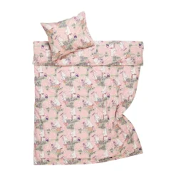 Moomin Arabia Juegos De Funda Nórdica Y Almohada<Juego de funda nórdica Mumin 150x210 cm, Rosaleda Multi
